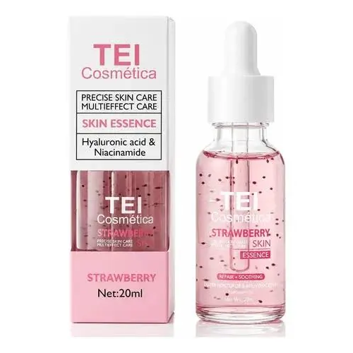 Sérum facial Skin Essence Strawberry con ácido hialurónico y niacinamida Tei