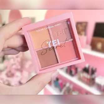 Paleta de sombras x4 Secret Tei