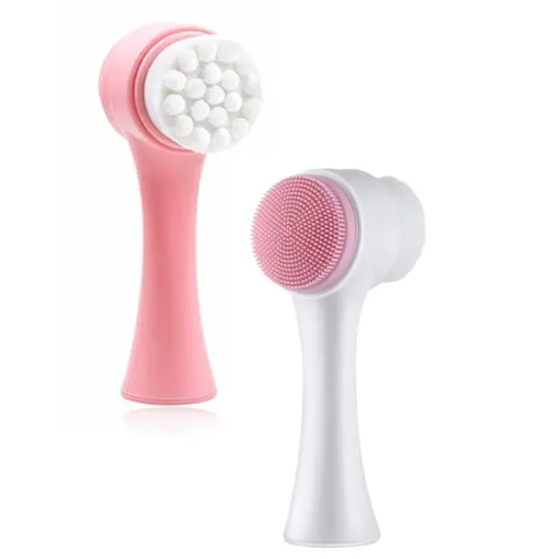 Cepillo facial de limpieza, exfoliante y masajeador