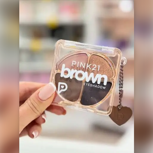 Paleta Brown con llavero Pink21