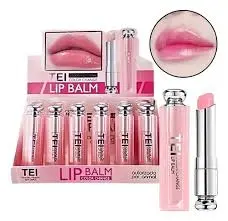 Bálsamo labial hidratante que cambia de color Tei