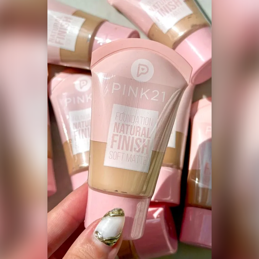 Base Natural Finish efecto soft matte Pink21